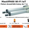 Mastiff400 Wi-Fi IoT - pohon dvoukřídlé brány do 7 m